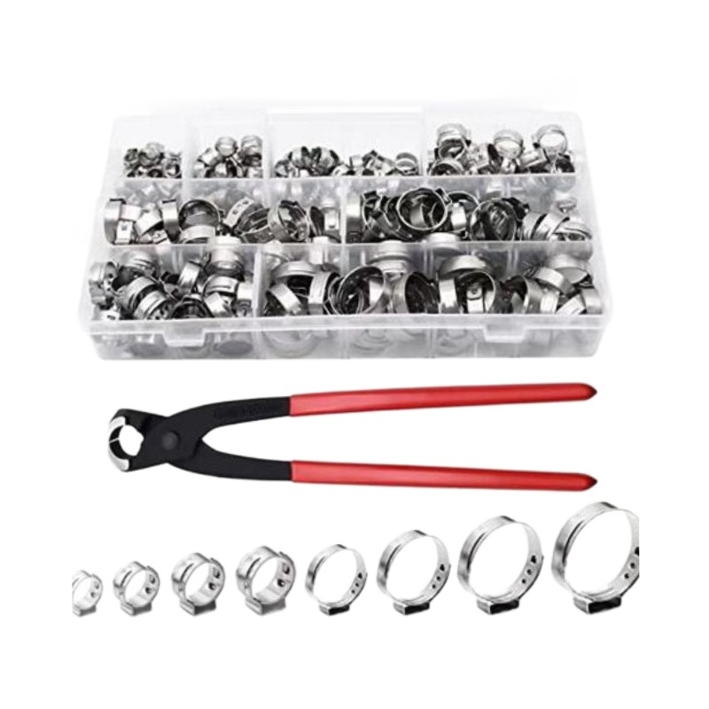 Set stezaljki, nominalni promjer 10-16 mm, promjer pričvršćivanja 10-16 mm