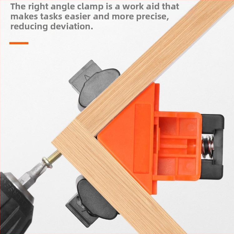 Strong times ABS инженерна пластмаса дървообработващ прав ъгъл клип за фиксиране на детайли