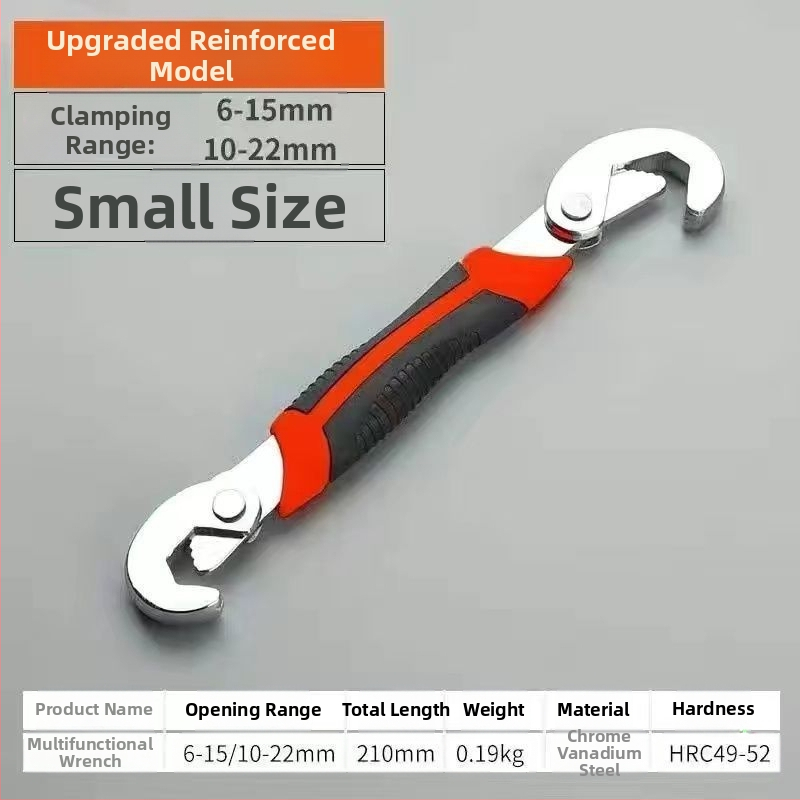 Universalus reguliuojamas raktas — daugiafunkcis, iš aukštos anglies plieno, Prekės ženklas: Consultation, Paviršiaus apdaila: Consultation