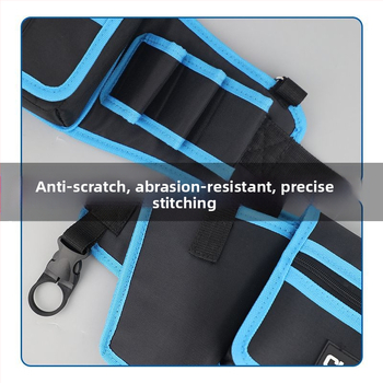 Τσάντα ζώνης εργαλείων για ηλεκτρολόγους, πολυλειτουργική φορητή τσάντα συντήρησης και ξυλουργικής, Oxford ύφασμα με επένδυση από νάιλον, φορτίο 1 kg