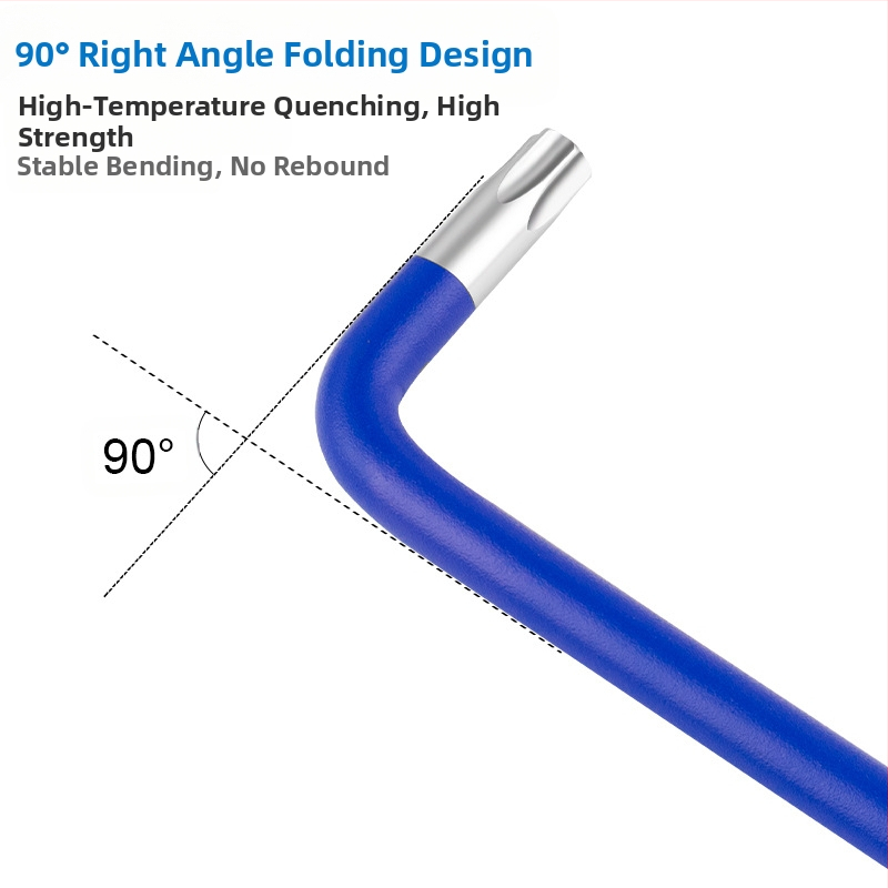 Комплект Allen ключове със мотив сливово цвете, S2 инструментална стомана, 0,5 кг
