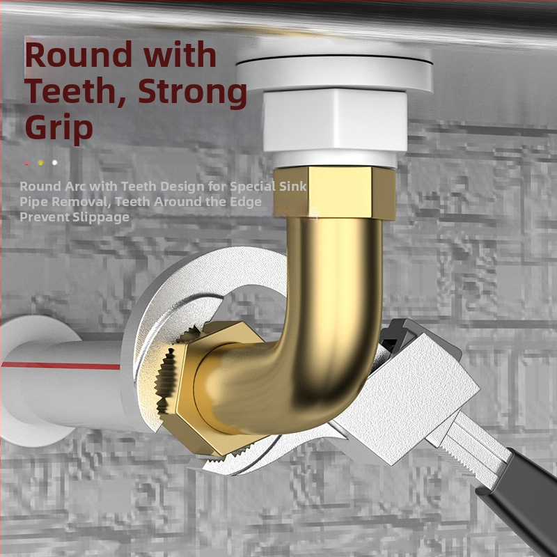 Otis тръбен ключ, хром-ванадиева стомана, 570 g, водопроводен инструмент