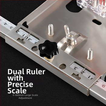 Βάση πλάκας κοπής για ξυλουργικές εργασίες, ανοξείδωτος χάλυβας, σετ εργαλείων 40 τεμαχίων