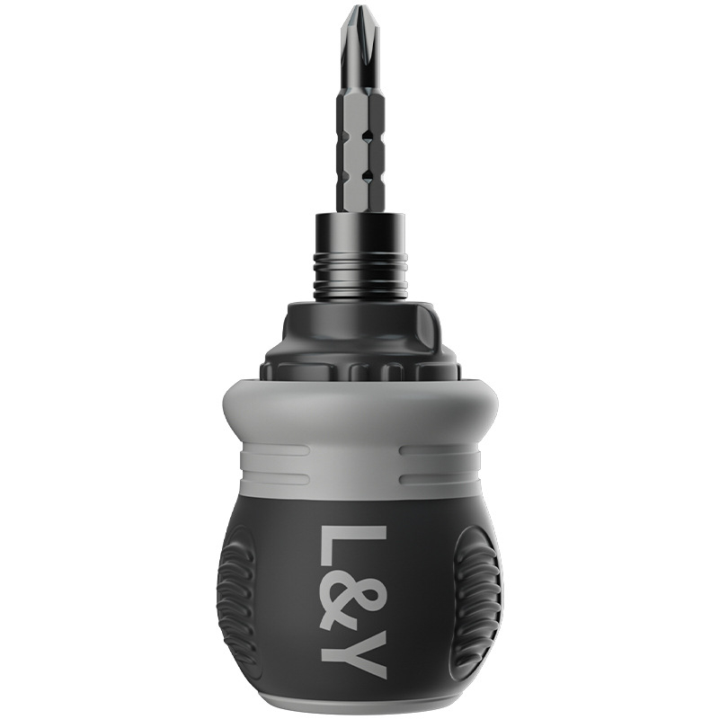 Maibu teleskopinis atsuktuvų rinkinys su ratcheto mechanizmu, chromo-vanadžio plieno, izoliuotas ir magnetinis