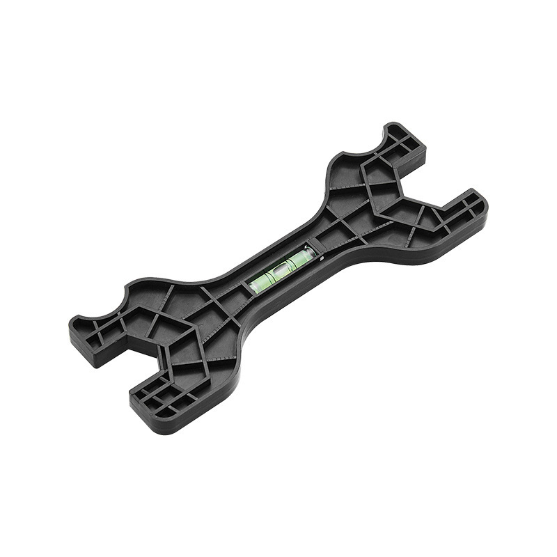 Set alata za održavanje kupaonice: zakrivljeni nivo, šesterokutni ključ i zakrivljeni kutni nivo za ugradnju baterije