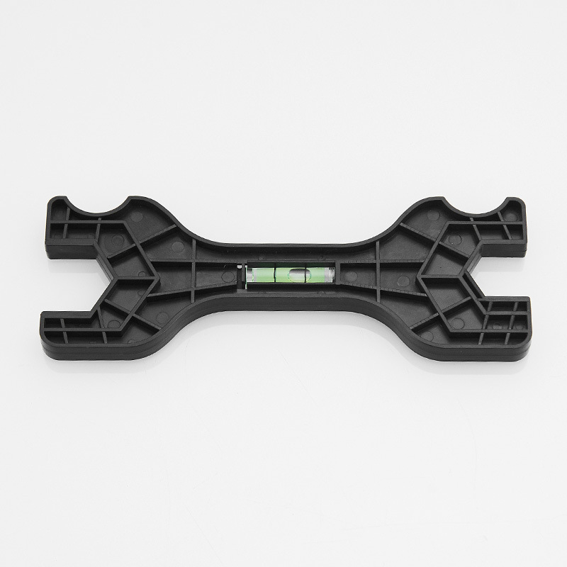 Set alata za održavanje kupaonice: zakrivljeni nivo, šesterokutni ključ i zakrivljeni kutni nivo za ugradnju baterije