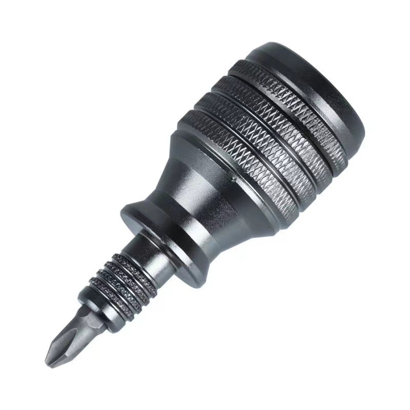 7-in-1 atsuktuvas iš CRV chromo-vanadžio plieno, ne magnetinis, be izoliacijos, kryžminio ir plokščio tipo antgaliai namų remontams