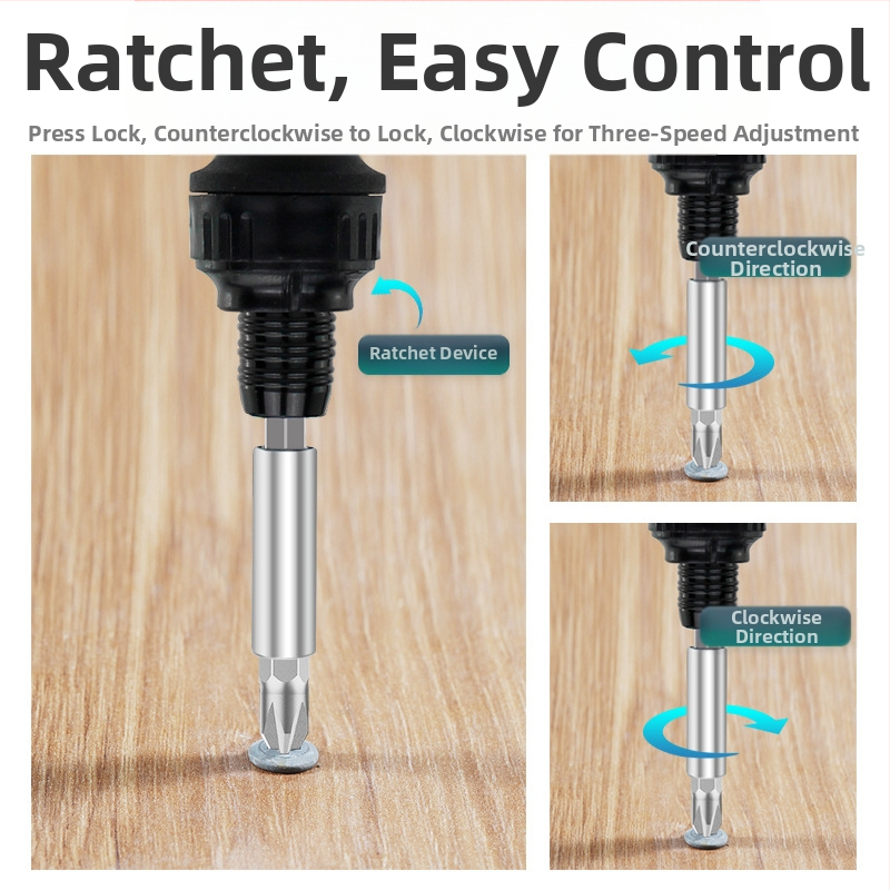 11-в-1 комплект трещоткова телескопична отвертка – магнитна, изолирана, хром-ванадиева стомана, 11 части