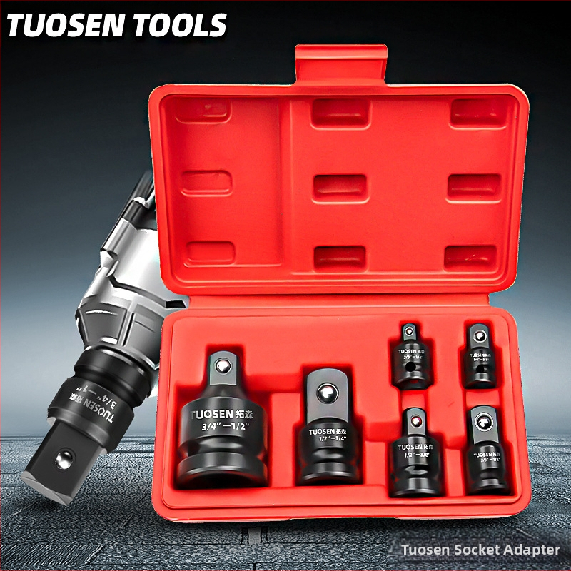 Topson sleeve adapter za električni pneumatski ključ — visoko ugljični čelik, fosfatirana površina