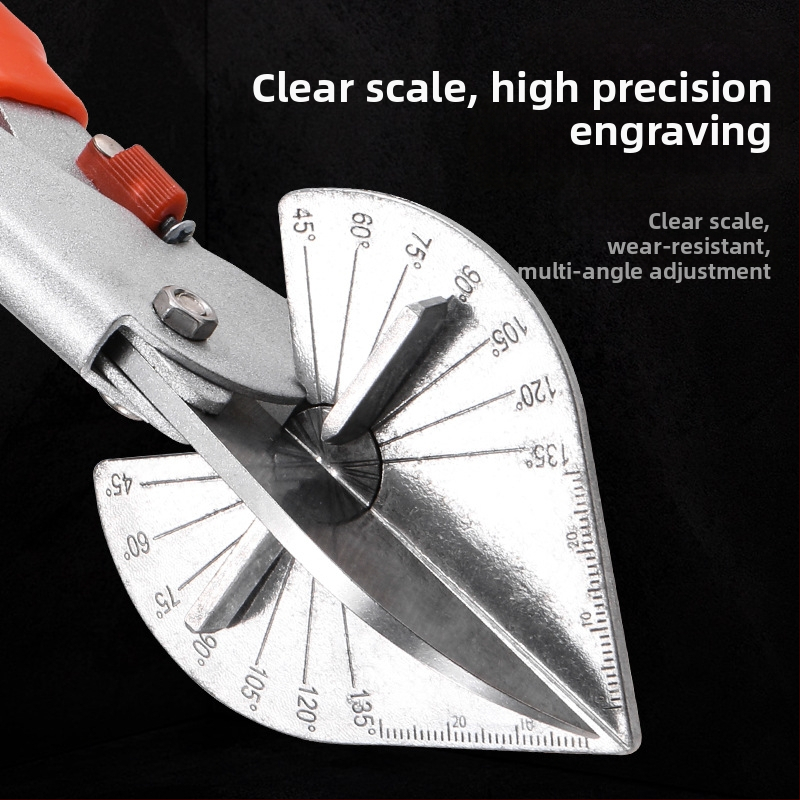 Мултифункционални ъглови ножици – лезвие 80 мм; ширина 75 мм; дебелина 1 мм