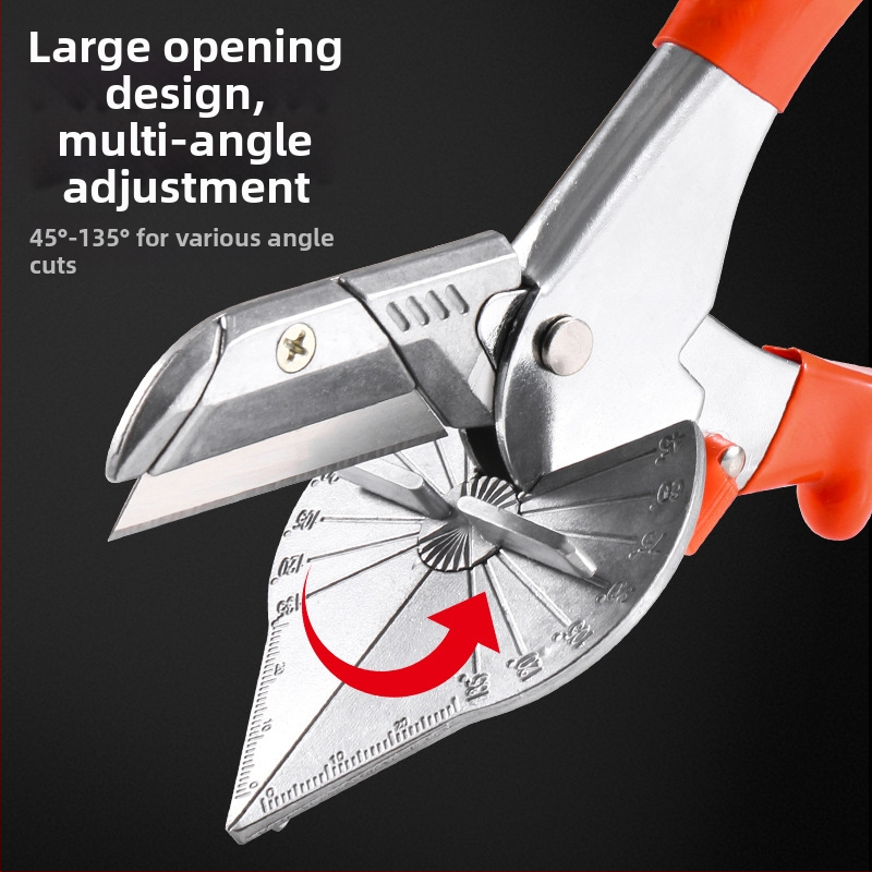 Мултифункционални ъглови ножици – лезвие 80 мм; ширина 75 мм; дебелина 1 мм