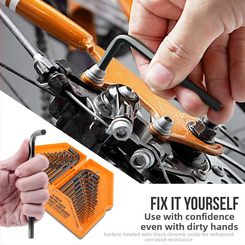 Комплект от 30 Allen ключове с топчеста глава, хром-ванадий стомана, тип глава: шестограден сокет, производител Steelmaster