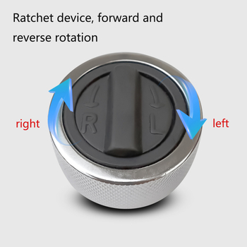 Σετ 3 τεμαχίων αντίστροφων μίνι κλειδιών ράκετ με αντίχειρα, χρωμιοβανadiου ατσάλι; για επισκευές αυτοκινήτων, ποδηλάτων και μοτοσικλετών; περιλαμβάνει ράκετ κλειδί και EVA σφουγγάρι