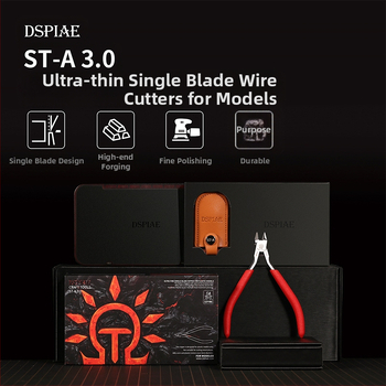 Dispai υπερλεπτές πένσες κοπής με μονή κόψη, μοντέλο ST-A3.0, κατασκευή από μέταλλο, βάρος 1