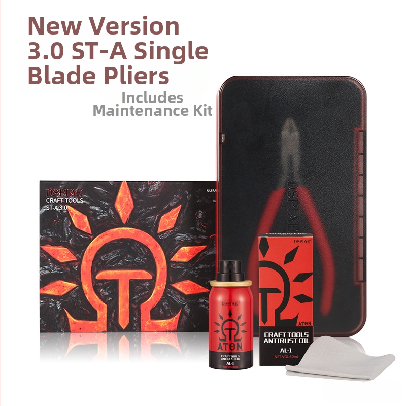 Dispai υπερλεπτές πένσες κοπής με μονή κόψη, μοντέλο ST-A3.0, κατασκευή από μέταλλο, βάρος 1