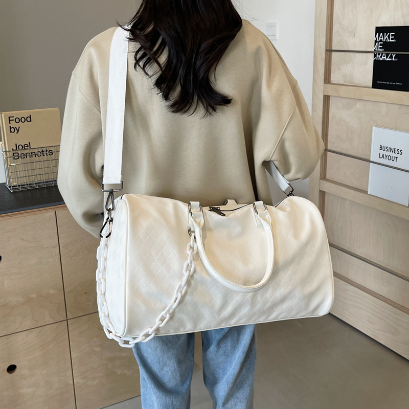 Uniszex utazótáska, kapacitás 20 L alatt, nylon anyagból, kopásálló, utcai stílus