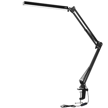 LED γραφείου με προστασία ματιών, USB τροφοδοσία, αλουμινένιο σκιά, CRI 80-89, CE πιστοποιημένο, νυχτερινό φως