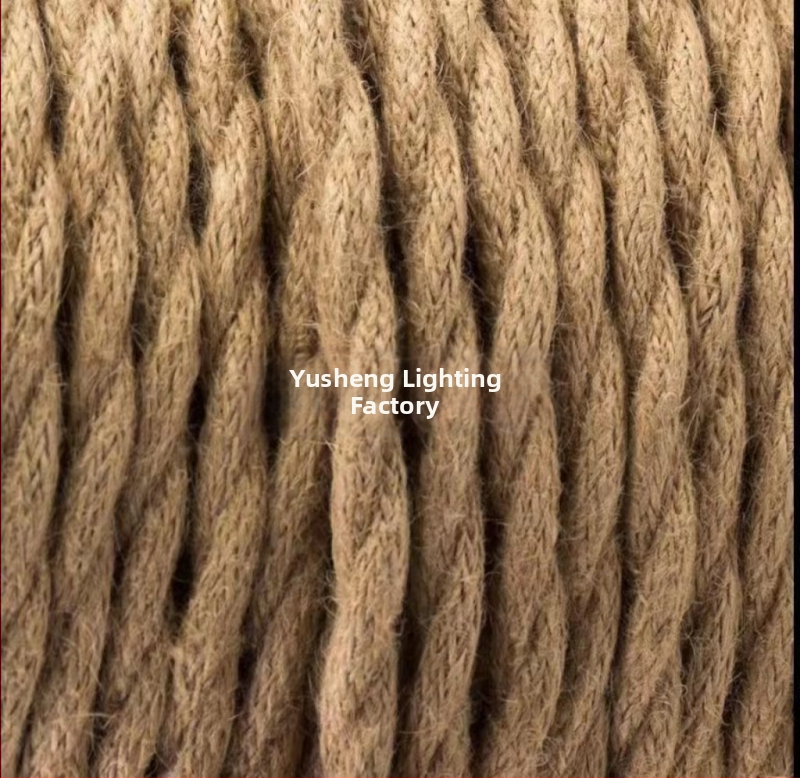 Захранващ кабел Yusheng, PVC изолация, VDE сертифициран, за осветително оборудване.