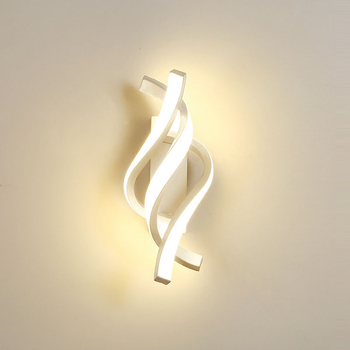 Φωτιστικό τοίχου με αλουμινένιο σκίαστρο, LED φως, τάση ≤ 36V, στυλ μοντέρνος μινιμαλισμός