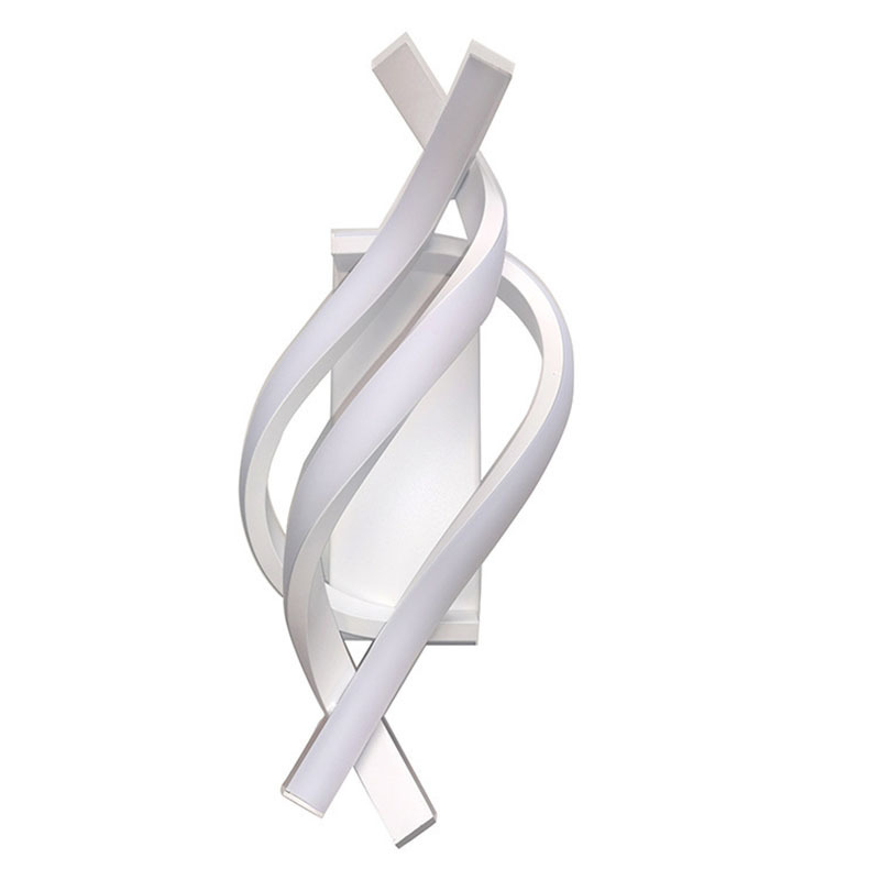 Φωτιστικό τοίχου με αλουμινένιο σκίαστρο, LED φως, τάση ≤ 36V, στυλ μοντέρνος μινιμαλισμός