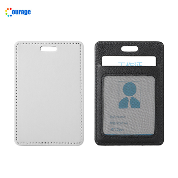 Subliminacinė lagaminų žymelė, raktų pakabukas su tuščiu kortelės kištele – PU medžiaga