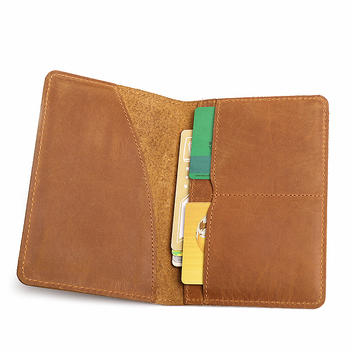 Īstas ādas pases maciņš, pirmais slānis liellopu ādas, iekšējā odere no liellopu ādas, vienkrāsains, universāls