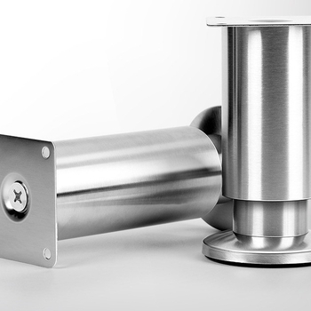 Ρυθμιζόμενα επίπλων ποδαράκια από ανοξείδωτο χάλυβα CJ-021 για ντουλάπες, καναπέ, βάση τηλεόρασης, τραπεζάκι, κρεβάτι