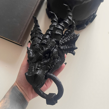 Готическа статуя от смола за врата – класическа декоративна фигура за стена, подходящ подарък за парти събирания