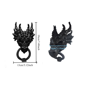 Готическа статуя от смола за врата – класическа декоративна фигура за стена, подходящ подарък за парти събирания