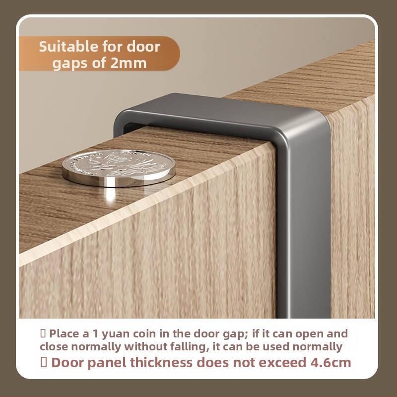 Železný nástenný vešiak na dvere, bez vrtania, do chodby/izby, nosnosť 5 kg, 1 vrstva