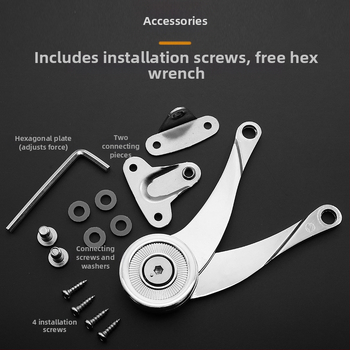 Tong Ya άξονας στήριξης πόρτας ντουλάπας με μηχανισμό αυτοκλειδώματος, από κράμα ψευδάργύρου, μοντέλο ZCG001-1, για γκαρνταρόμπες και ντουλάπες, die casting