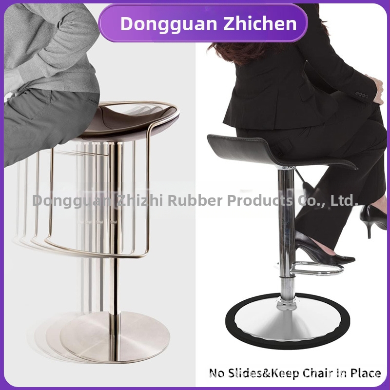 Silikoninė apvalus baro kėdės kojos apsauga – atsparus įbrėžimams, tylus, neslidus, šiuolaikiškas stilius