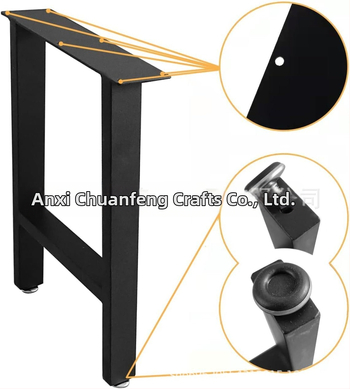 Πόδια γραφείου | Χάλυβας άνθρακα, μοντέλο YD012, μάρκα Chuan Feng, στυλ μοντέρνα απλότητα, μεταλλική κατασκευή