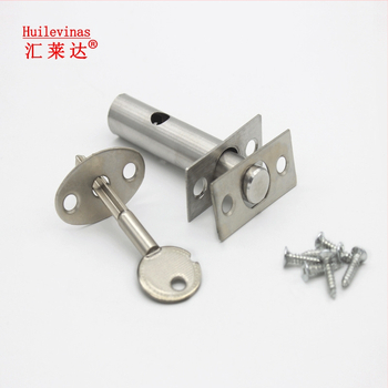 Κλειδαριά πόρτας από ανοξείδωτο χάλυβα για σωληνωτό φρεάτιο με κρυφό σταυρό-κλειδί, μοντέλο 001, κατάλληλη για μεταλλικές, ξύλινες και πυρασφαλείς πόρτες.