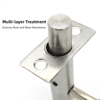 Κλειδαριά πόρτας από ανοξείδωτο χάλυβα για σωληνωτό φρεάτιο με κρυφό σταυρό-κλειδί, μοντέλο 001, κατάλληλη για μεταλλικές, ξύλινες και πυρασφαλείς πόρτες.