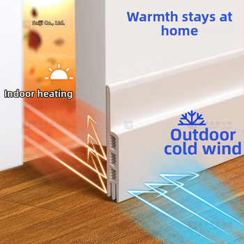 Λωρίδα στεγανοποίησης κάτω από την πόρτα με δόντια, σχεδιασμός με τρεις οπές, stopper πόρτας, αντιδιαρροή, ηχομόνωση, φράγμα φωτός (Μάρκα Saji; Μοντέλο 01; Τάξη 01)