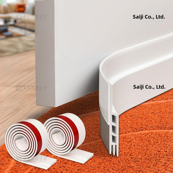 Λωρίδα στεγανοποίησης κάτω από την πόρτα με δόντια, σχεδιασμός με τρεις οπές, stopper πόρτας, αντιδιαρροή, ηχομόνωση, φράγμα φωτός (Μάρκα Saji; Μοντέλο 01; Τάξη 01)