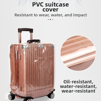 Κάλυμμα αποσκευών PVC – διαφανές, αδιάβροχο, ανθεκτικό στη φθορά; χωρητικότητα 36–55 L; αντιβακτηριακό, αντικλοπή; για unisex ταξίδια