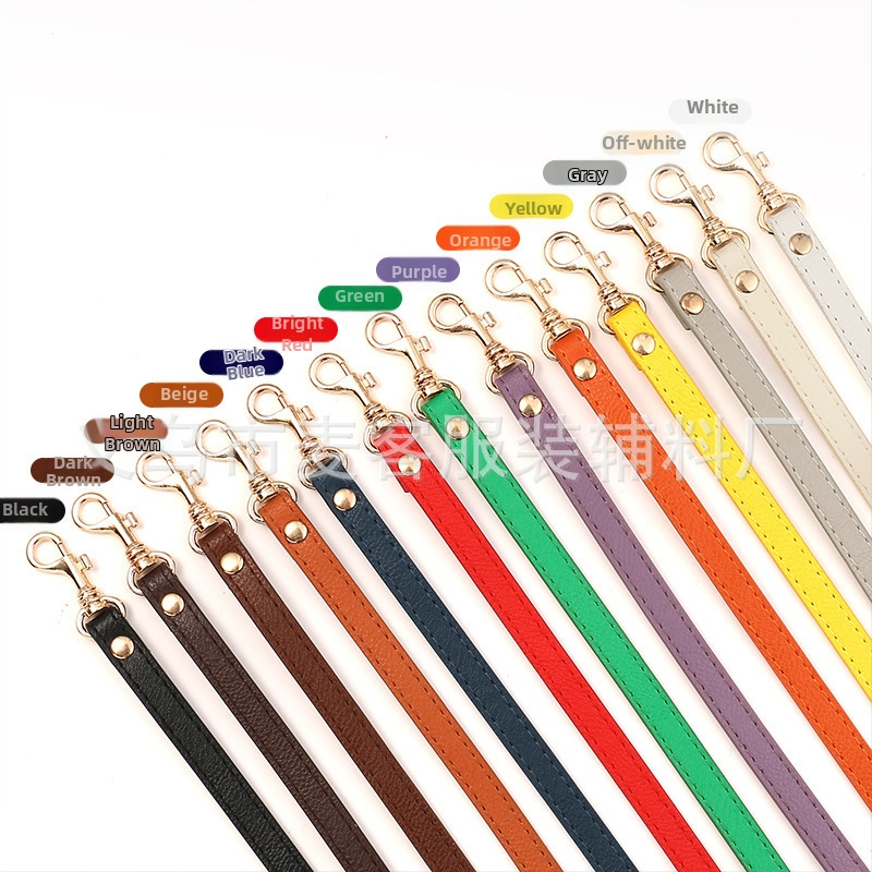 Maike PU odos pečių dirželis maišams – vientisos spalvos dizainas, 2024 m. pavasaris