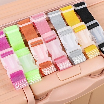 Lagaminų sagtis su išoriniu kabliu – nailoninė įtempimo diržas, prekės ženklas Family Meaning, naštos mažinimas, 2018 m. pavasaris