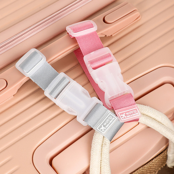 Lagaminų sagtis su išoriniu kabliu – nailoninė įtempimo diržas, prekės ženklas Family Meaning, naštos mažinimas, 2018 m. pavasaris