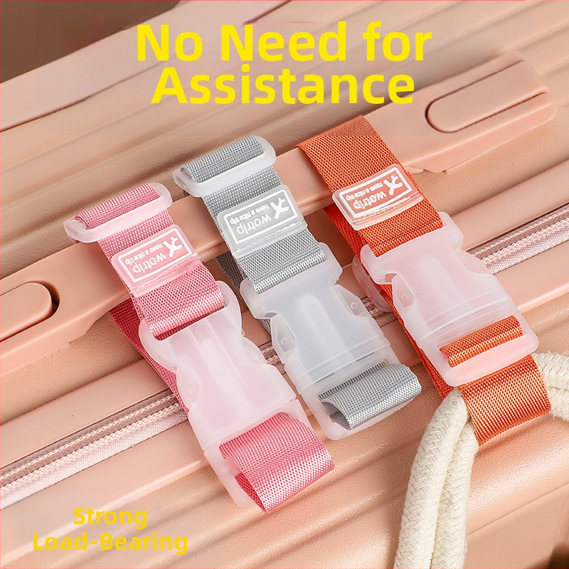 Lagaminų sagtis su išoriniu kabliu – nailoninė įtempimo diržas, prekės ženklas Family Meaning, naštos mažinimas, 2018 m. pavasaris