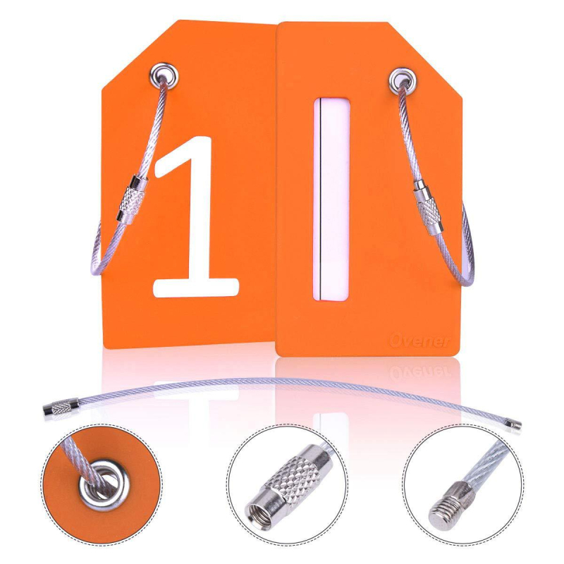 PVC lagaminų etiketė su pritaikomu logotipu kelionėms