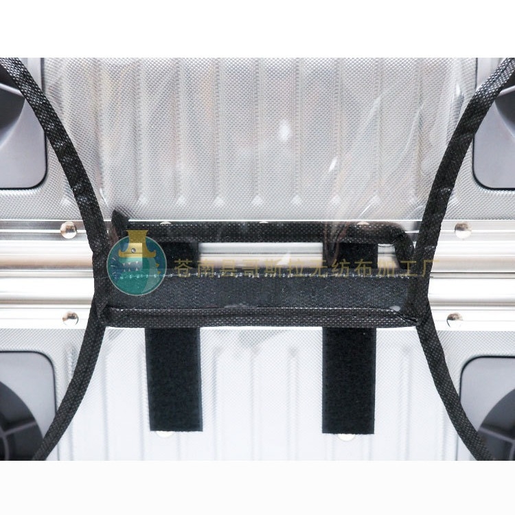 PVC priehľadný obal na kufor 36–55L, vodotesný, odolný voči opotrebovaniu, proti krádeži