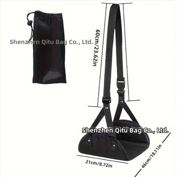 Kelionėms skirtas kojų hamakas su Oxford audiniu, be laikiklio, nešiojamas, maksimali apkrova 50, svoris 75 g