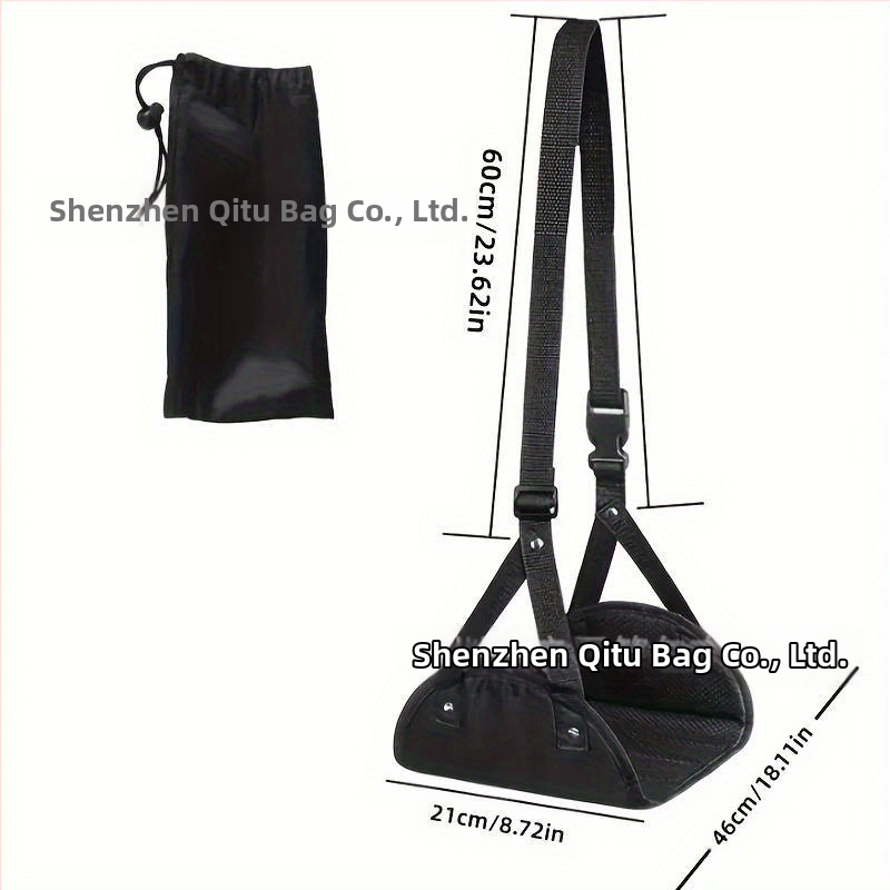 Хамак за крак за пътуване с Oxford плат — без скоба, портативен, носимоспособност 50, тегло 75 g