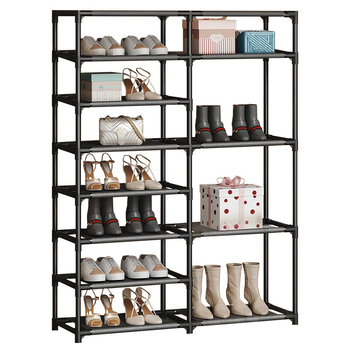 Ντουλάπι αποθήκευσης παπουτσιών – Πλαστικό, 8 επιπέδων, χώρος εισόδου, Μοντέλο 87 Long, Σύγχρονο μινιμαλιστικό σχέδιο