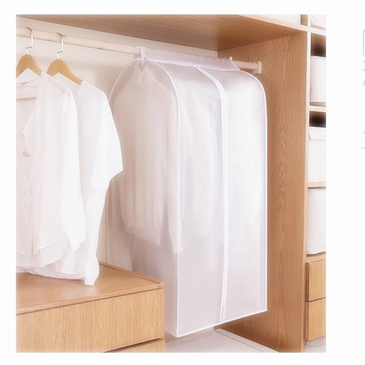 PEVA drabužių dulkių gaubtas, kūrybingas stilius, skirtas drabužių saugojimui miegamajame