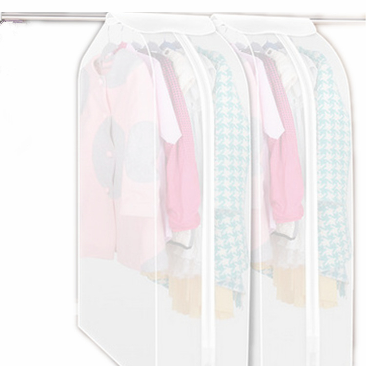 PEVA drabužių dulkių gaubtas, kūrybingas stilius, skirtas drabužių saugojimui miegamajame