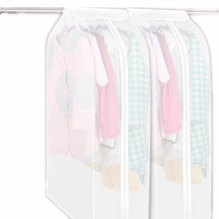 PEVA drabužių dulkių gaubtas, kūrybingas stilius, skirtas drabužių saugojimui miegamajame